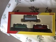 Hornby Railroad R6891 35T TTA Fuel Tank Wagon Triple Pack, Various Liveries