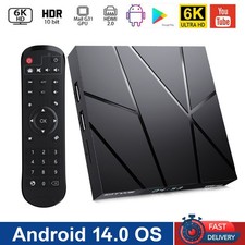 IOTWE 2025 New Android 14.0 TV BOX 32 GB Smart TV BOX Quad Core 6K Stream Player