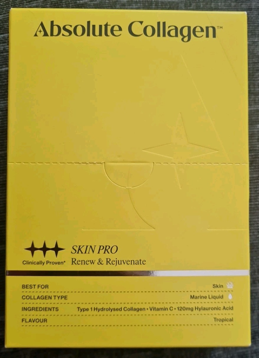 Absolute Collagen Skin Pro Renew & Rejuvenate 10 X 11.7ml Sachets Brand New