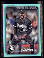 2024 Topps Aqua Gregory Santos White Sox 276