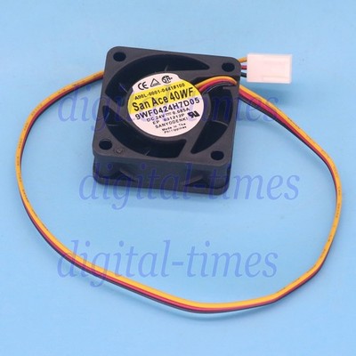 One For SANYO San Ace 40WF New A90L-0001-0441#100 9WF0424H7D05 24V inverter fan