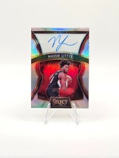 Nassir Little 2019-20 Panini Select Auto Silver SP /149 #RS-NLT Trail Blazers