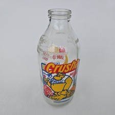 Vintage Unigate 1 Pint Glass Milk Bottle Advertising Crusha Milk Shake