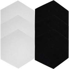  6 Pcs Pannello Acustico Pannelli Insonorizzanti Fonoisolanti Fonoisolante