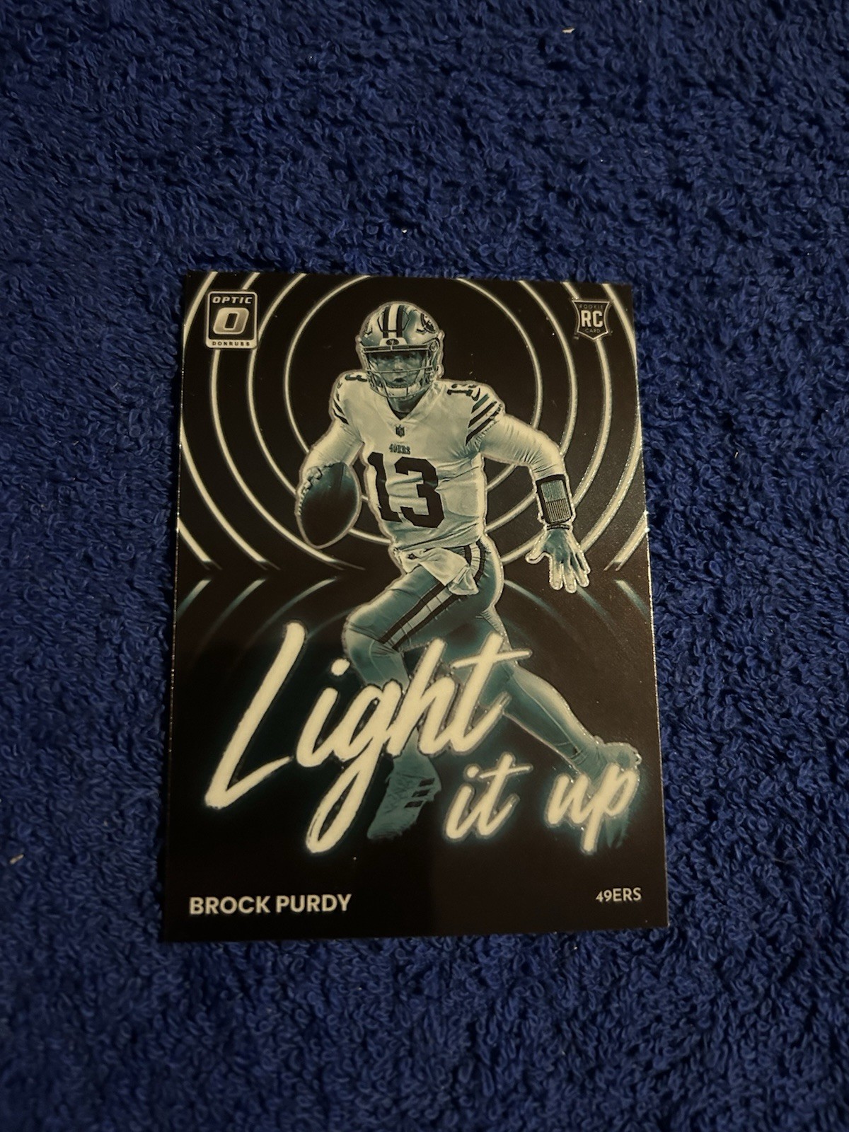 2022 Panini Donruss Optic - Light It Up #LU-20 Brock Purdy (RC) 🔥