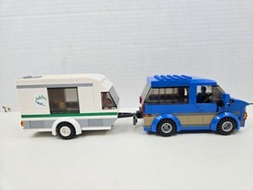 LEGO Van & Caravan 60117 CITY Recreation 100% Complete