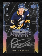 2020 SPx UD Black Lustrous Rookie Signatures 78/199 Tier 2 Dylan Cozens Auto sv0