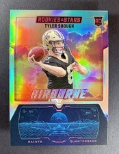 2025 Rookies & Stars🔥#20 Tyler Shough - Airborne Silver Holo 🔥Saints RC QB1