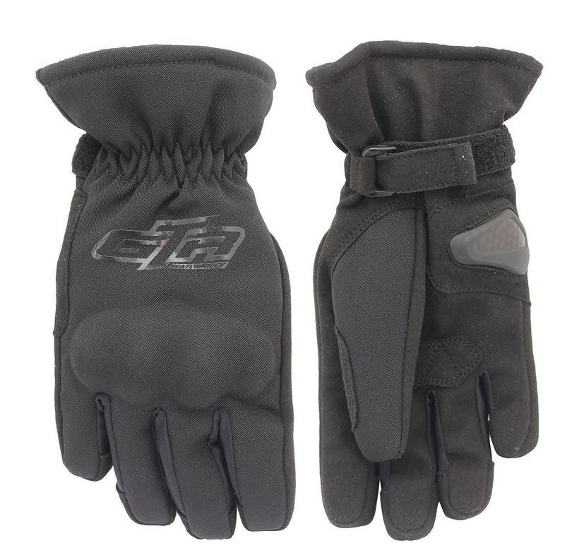 Gants moto enfants Noend GTR noirs en taille L étanches toutes saisons