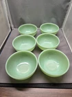 Vintage Fire-King Jadeite Restaurant Ware 4 7/8″ Chili Soup Bowls – Set of 5