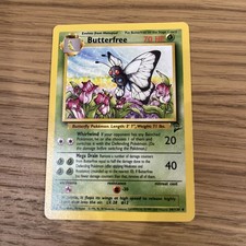 Pokemon TCG Base Set 2 Butterfree Card 34/130