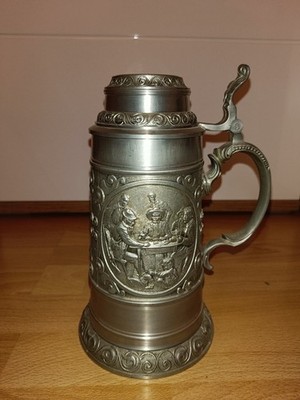 Krug mit Deckel Aus Zinn Artina SKS 95%