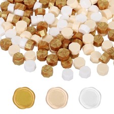 Wax Seal Beads, 600 Pcs Wax Sealing Beads, Gold/Yellow/White