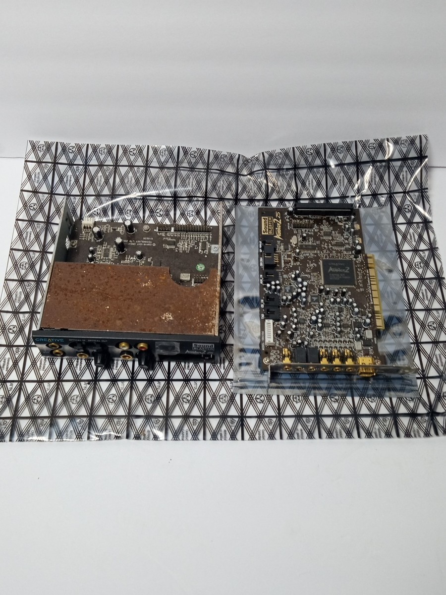 uuuuuuauuuuuuページ Creative SB0250 & SB0350 Sound Blaster Audigy 2 ZS Front Panel And