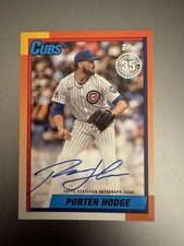 2025 Topps Update PORTER HODGE Auto #90B2-PH  35th Anni Chicago Cubs Autograph