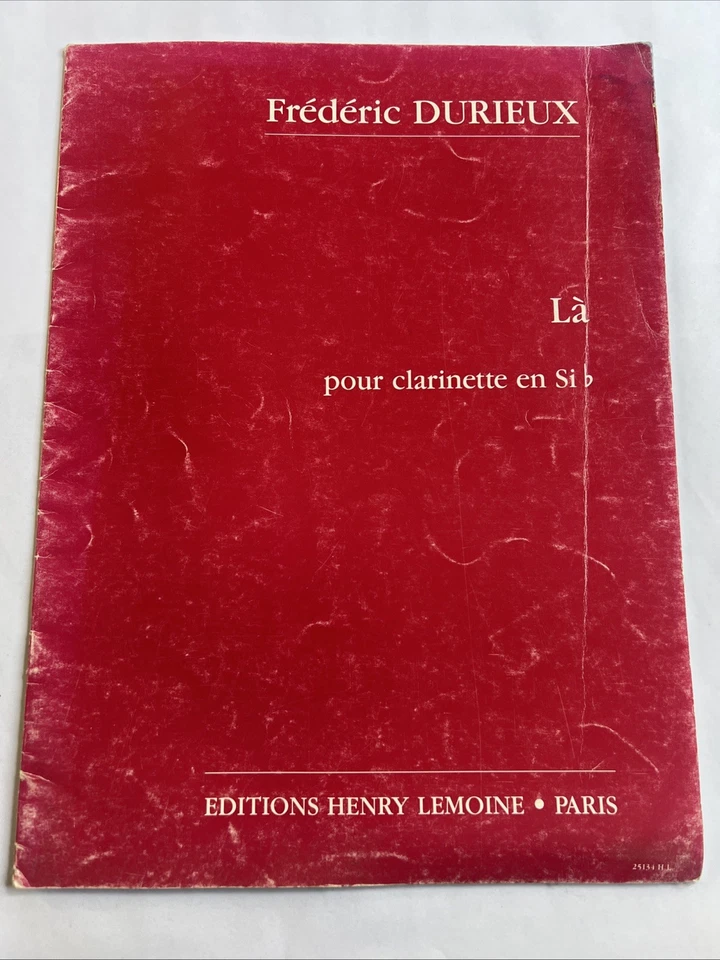 Frederick Durieux, Dubrovay, Heucke Sonate, Bredemeyer Act. - Image 4 of 4