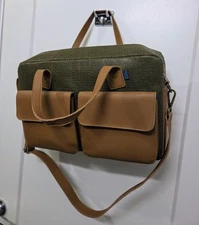 M.R.K.T. Briefcase / Messenger / Shoulder Bag (MAD RABBIT KICKING TIGER) 