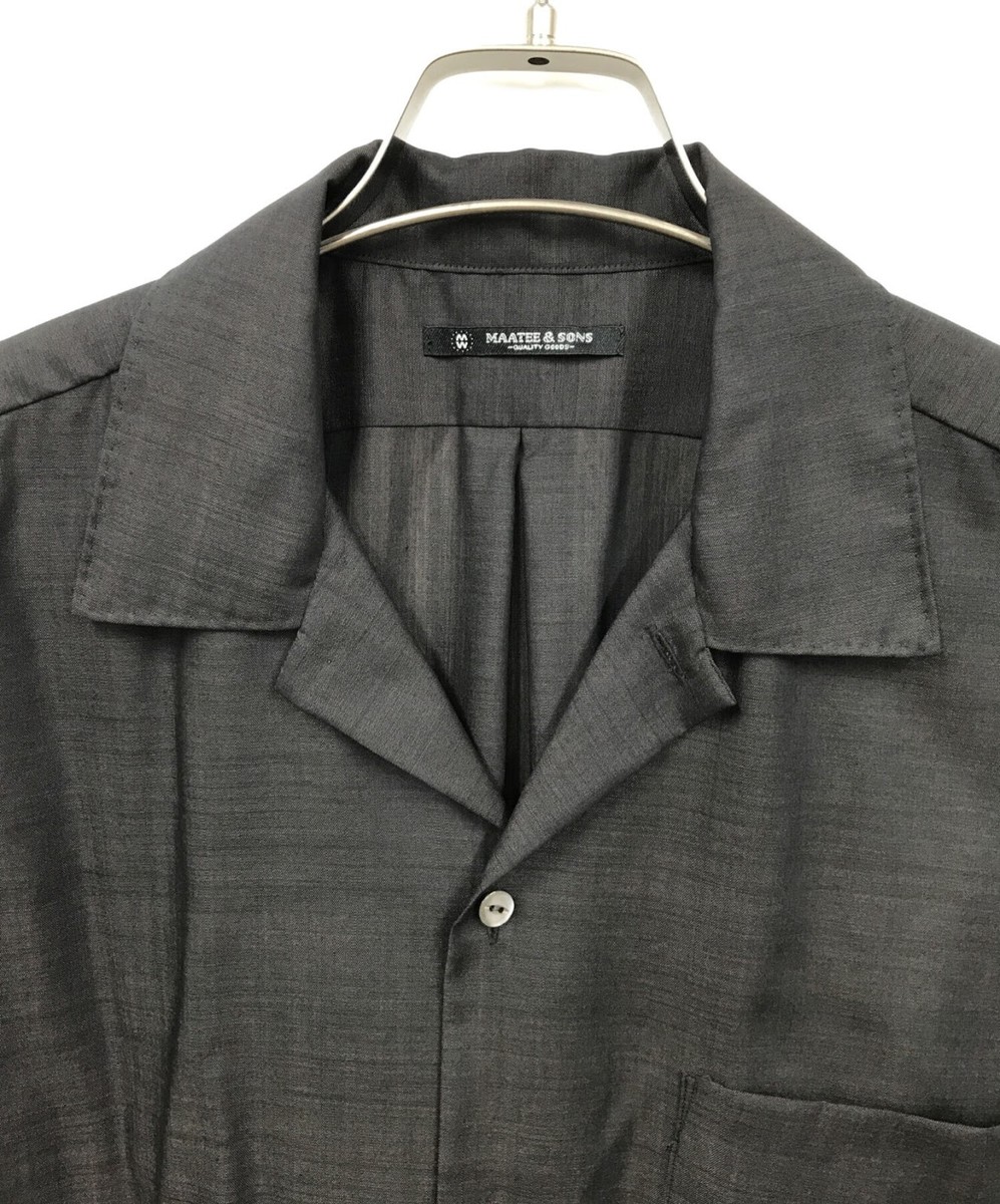 MAATEE&SONS WOOL ONE PIECE COLLAR SHIRTS | eBay MAATEE&SONS WOOL ONE PIECE COLLAR SHIRTS | eBay