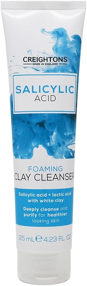 Creightons Salicylic Acid Foaming Clay Cleanser (125ml) - Contains Salicylic Ac