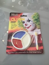 Vintage NOS Zauder's clown disguise makeup kit 1980s/90s Factory Sealed