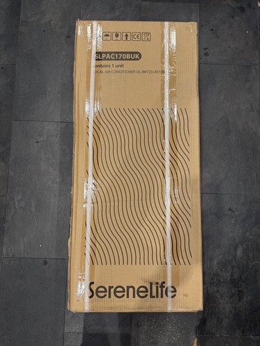 SereneLife 7000 BTU Black AC Air Conditioner SAME DAY SHIPPING TRUSTED SELLER