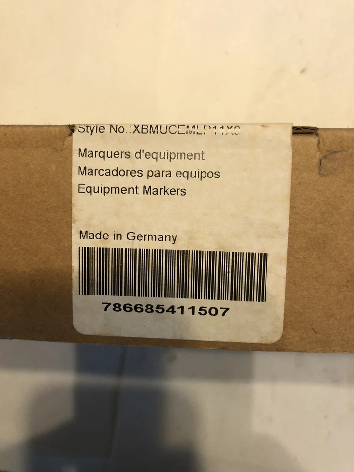 NEW BOX OF 10 EATON CUTLER HAMMER TERMINAL BLOCK MARKER CARDS XBMUCEMLP11X9 - Image 2 of 2