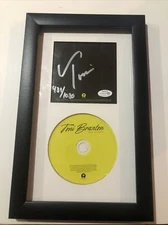 TONI BRAXTON SIGNED AUTOGRAPH SPELL MY NAME CD FRAMED DISPLAY ACOA COA