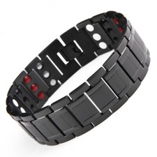 Titanium Magnetic Bracelet men women 4 Elements Arthritis Pain Balance Energy