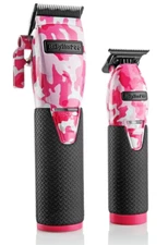 Babyliss Pro Limited FX+ Pink Camo Clipper and Outlining Trimmer  FXHOLPKCAMPK
