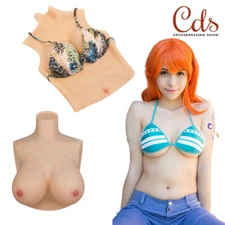 Silicone Breast Forms Breastplates C-H Cup Fake Boobs Crossdresser Drag Queen