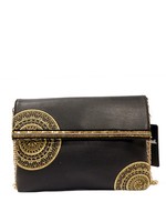Desigual Handtasche Tasche Schultertasche Clutch Bols Naila Bling Oriental, Neu