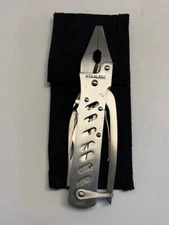 Multi Tool Unknown Brand Stainless, Pliers, Knives, Saw, File, Scrw Drivers READ