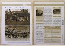 DEUTZ Raupe / Schlepper RS 1500 1946 Weltbild