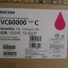 Magenta Pro Ink Cartridge 10L RICOH VC60000 Type C Fresh Stock December 2019  