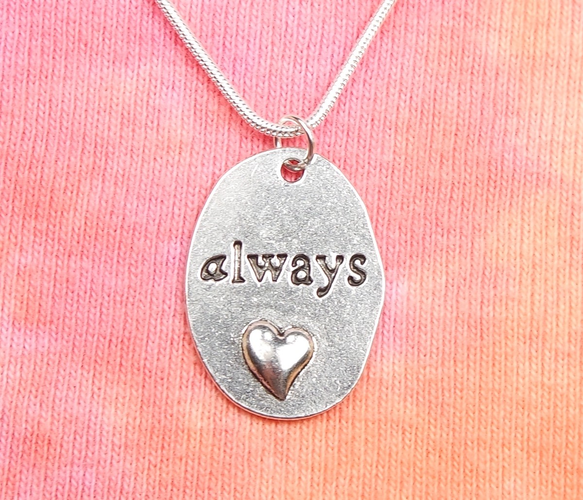 Always (Heart) Necklace, Harry Potter Charm pendant Valentine Gift Love  Jewelry