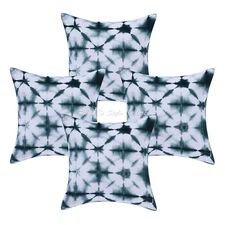 Handwoven Home Decor Cushion Bohemian Tie Dye Shibori Pillow Cover Case