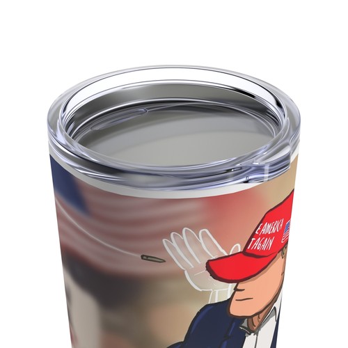 DONALD TRUMP - GOD PROTECTION TUMBLER - Picture 7 of 7