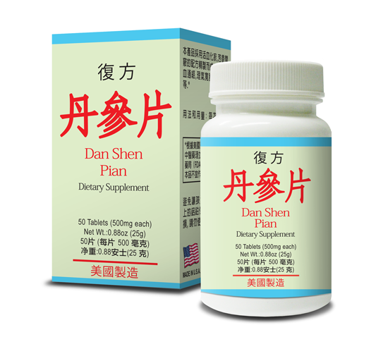 Fu Fang Dan Shen Pian Helps Cardiovascular Functions & Healthy Circulation