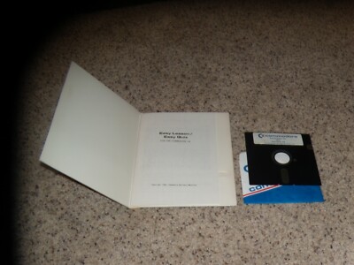 Easy Lesson 64 and Easy Quiz 64 Commodore 64 C64 Program with manual | eBay