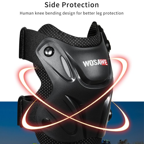 WOSAWE Adults Motorcycle Elbow Knee Pads Gear Motocross Brace Protective Guards - Picture 15 of 18
