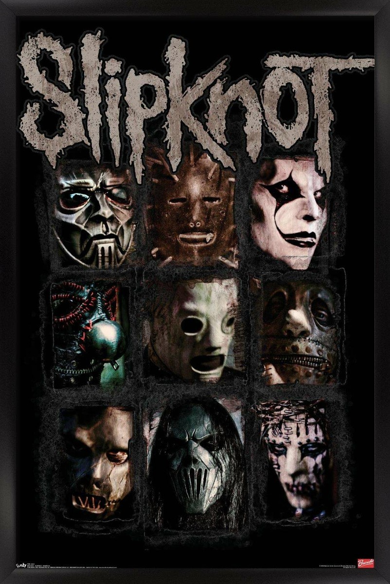 Slipknot - Masks 08 14x22 Poster | eBay Slipknot - Masks 08 14x22 Poster | eBay