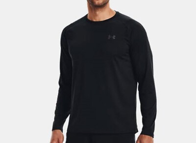 Under Armour Herren TECH 2.0 Shirts Run Schwarz T-Shirt Tee Freizeit Trikot 1...