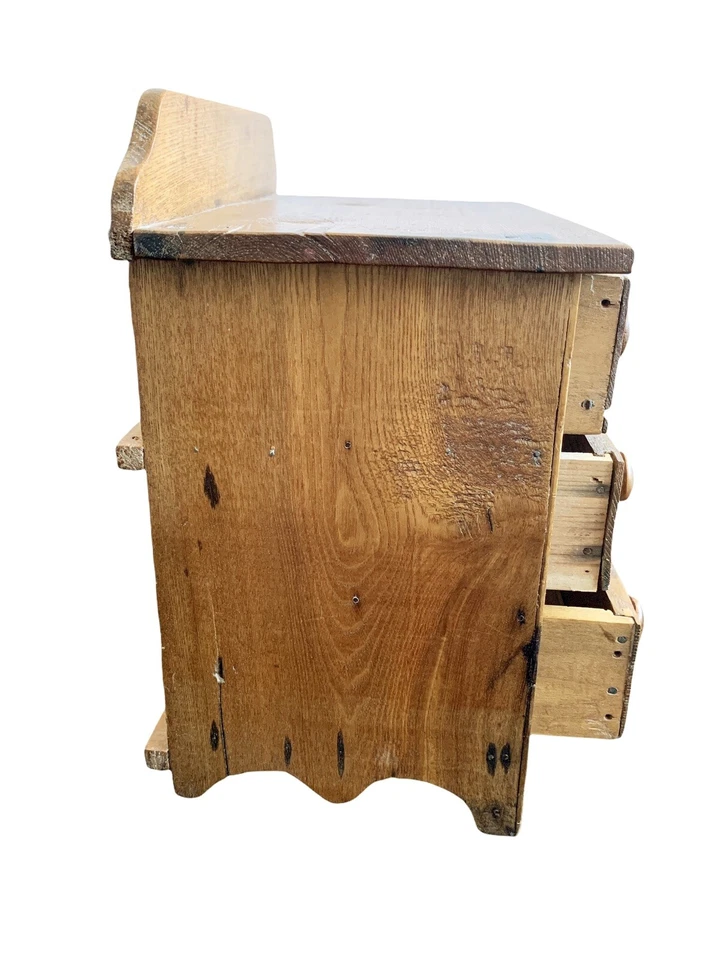 古董微型抽屉推销员样品珠宝箱 — 第 4/4 张图片