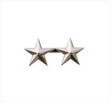 GENUINE U.S. RANK INSIGNIA: MAJOR GENERAL