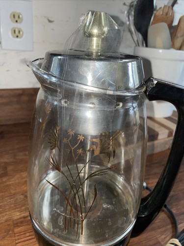 VINTAGE PROCTOR SILEX GLASS ELECTRIC 