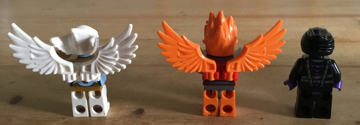 LEGO Legends of Chima Minifigures x Eris, Frax And Rawzom