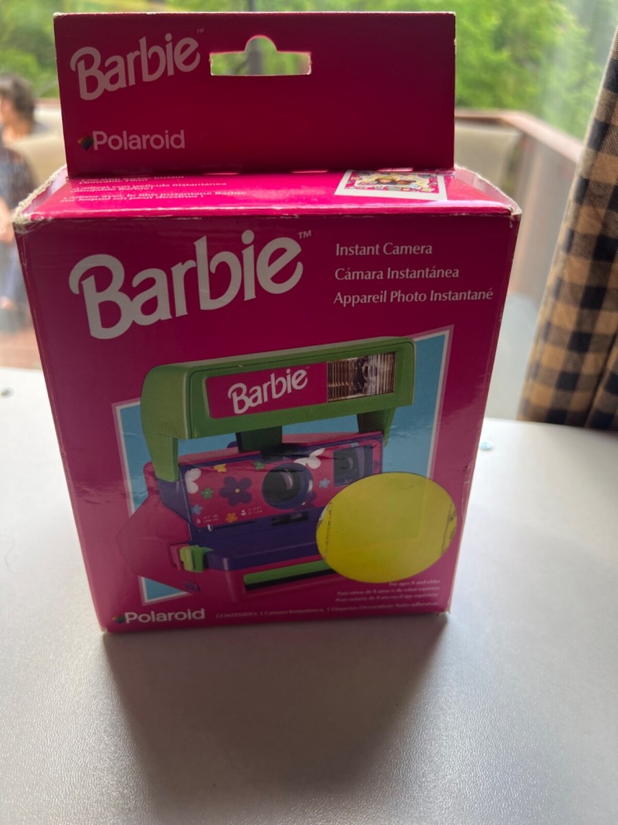 90s Barbie Polaroid Camera- Pink and Green, Retro | eBay