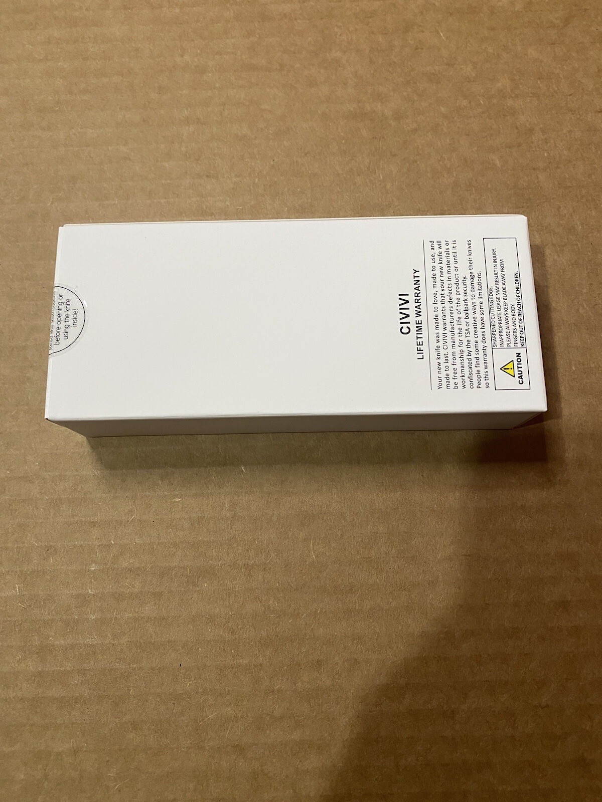Civivi Desert Warrior Elementum II Lock Blade HQ Exclusive Knife Sealed