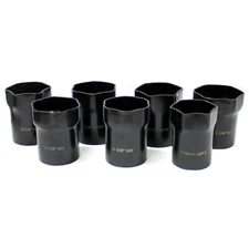 7 pc 1/2" Drive 6 Point Thin Wall Wheel Bearing Axle Lock Nut Socket Set