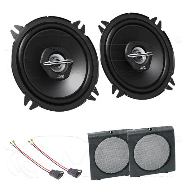 JVC Lautsprecher FüR VW Golf II / 2 1983-1992 Front Vorn TüR 2-Wege 250W #Aeyn-image